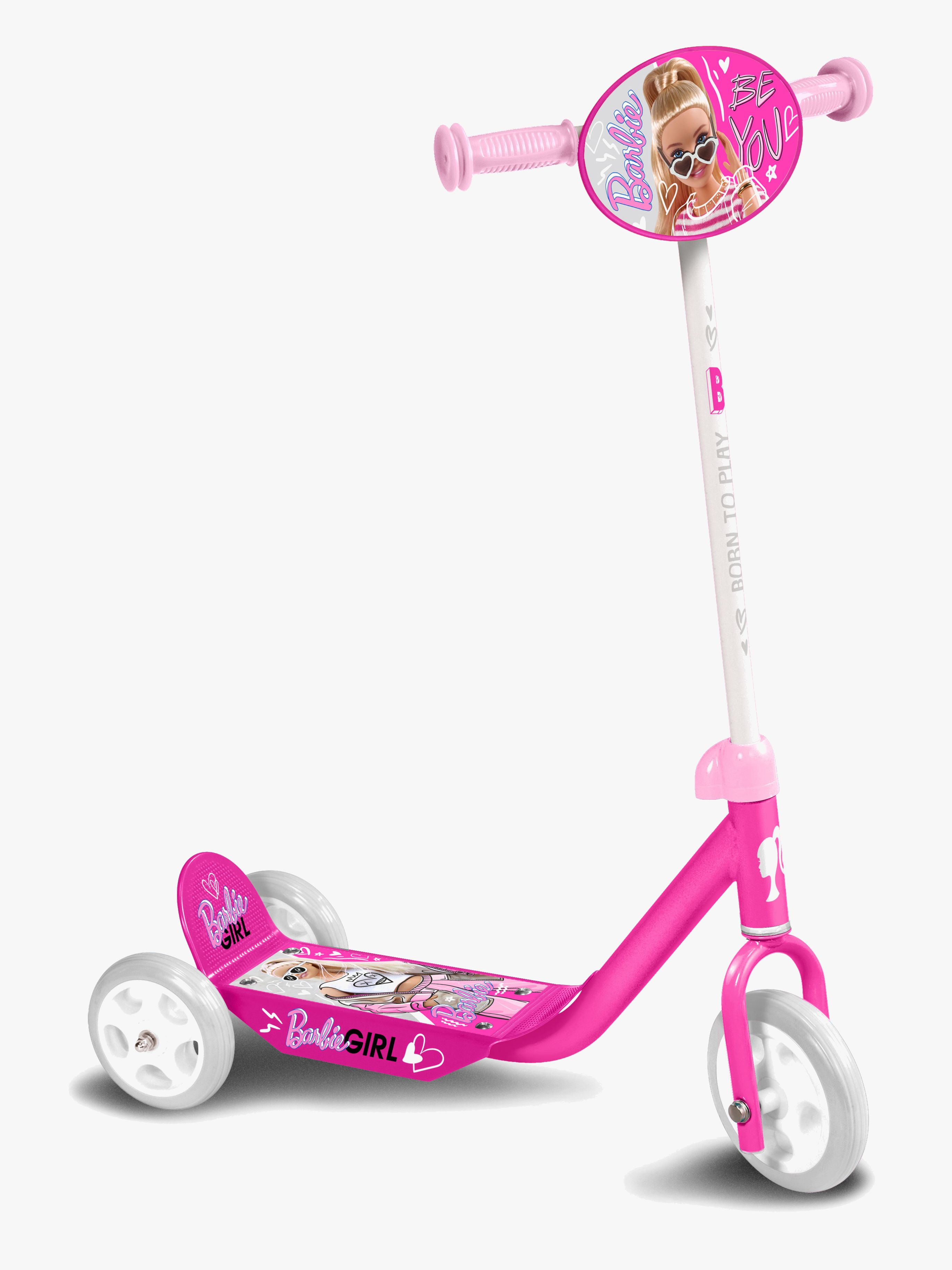 Stamp Barbie 3-hjulig Sparkcykel, Rosa