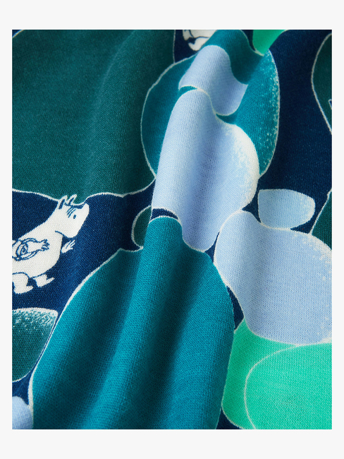 Reima Moomin Trivsam Underställ Merinomix, Dark Teal