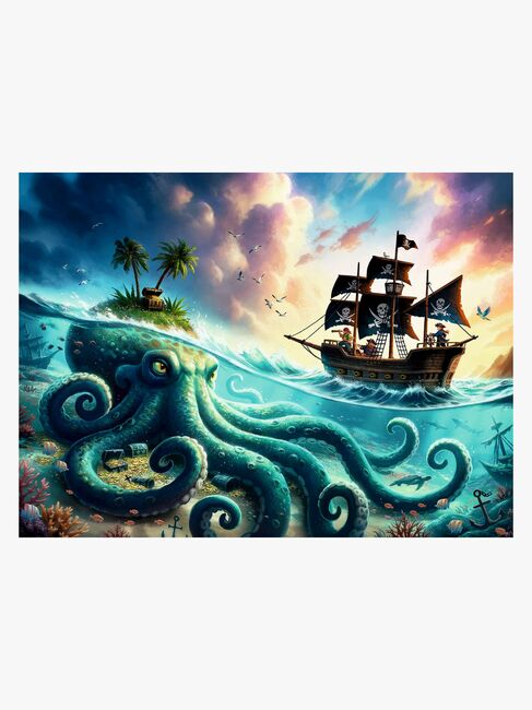Ravensburger Pussel Pirate Treasure 100 Bitar