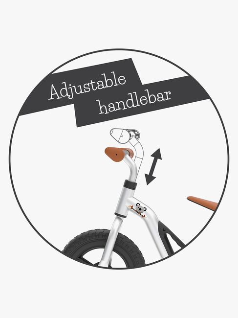 Chillafish Charlie Springcykel, Silver