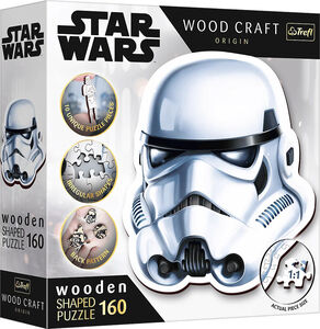 Trefl Wood Craft Origin Star Wars Pussel Stormtrooper Helmet 160 Bitar