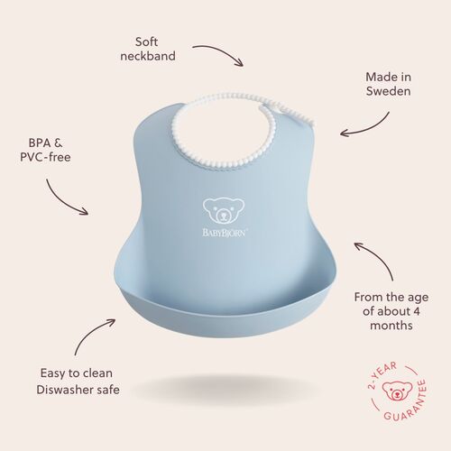 BabyBjörn Haklapp, Blekblå