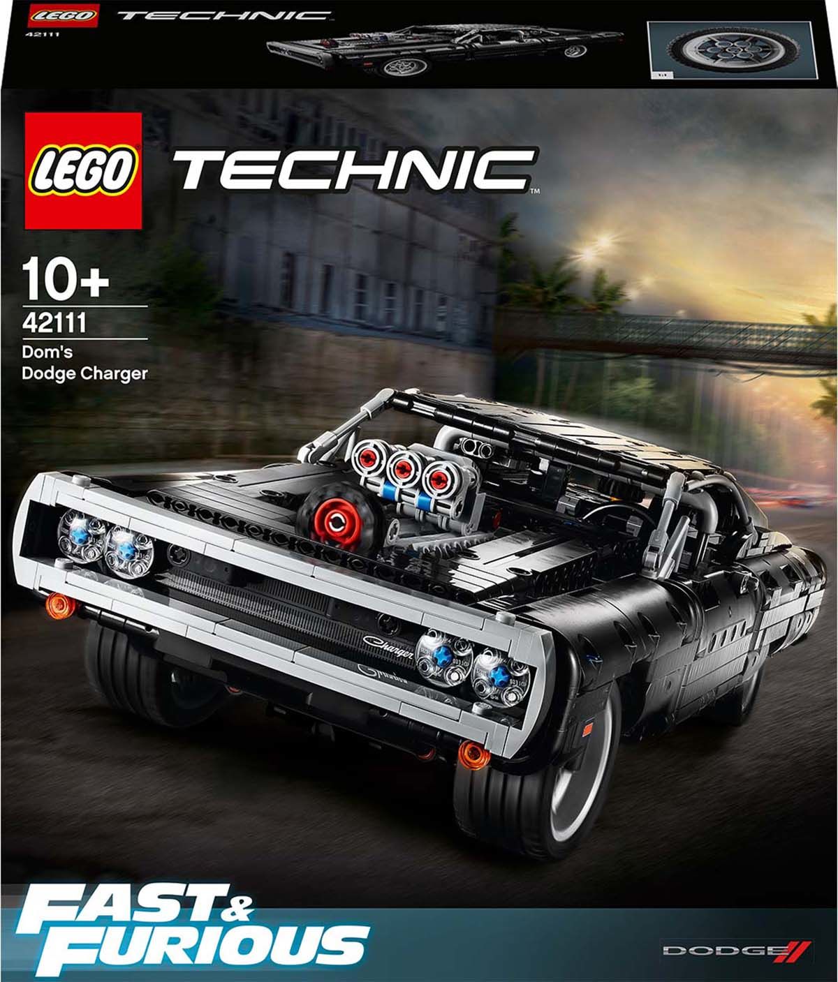 LEGO Technic 42111 Dom’s Dodge Charger