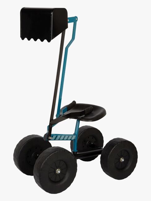 Small Foot Grävmaskin med Hjul, Blå