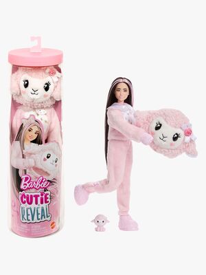 Barbie Cutie Reveal Sweet Bows Docka Lamm, Rosa
