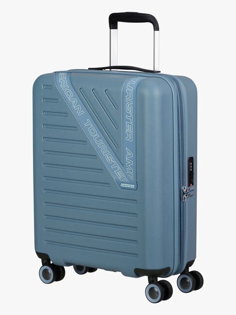 American Tourister Dynabelt Spinner Resväska 36L, Rainstorm Blue