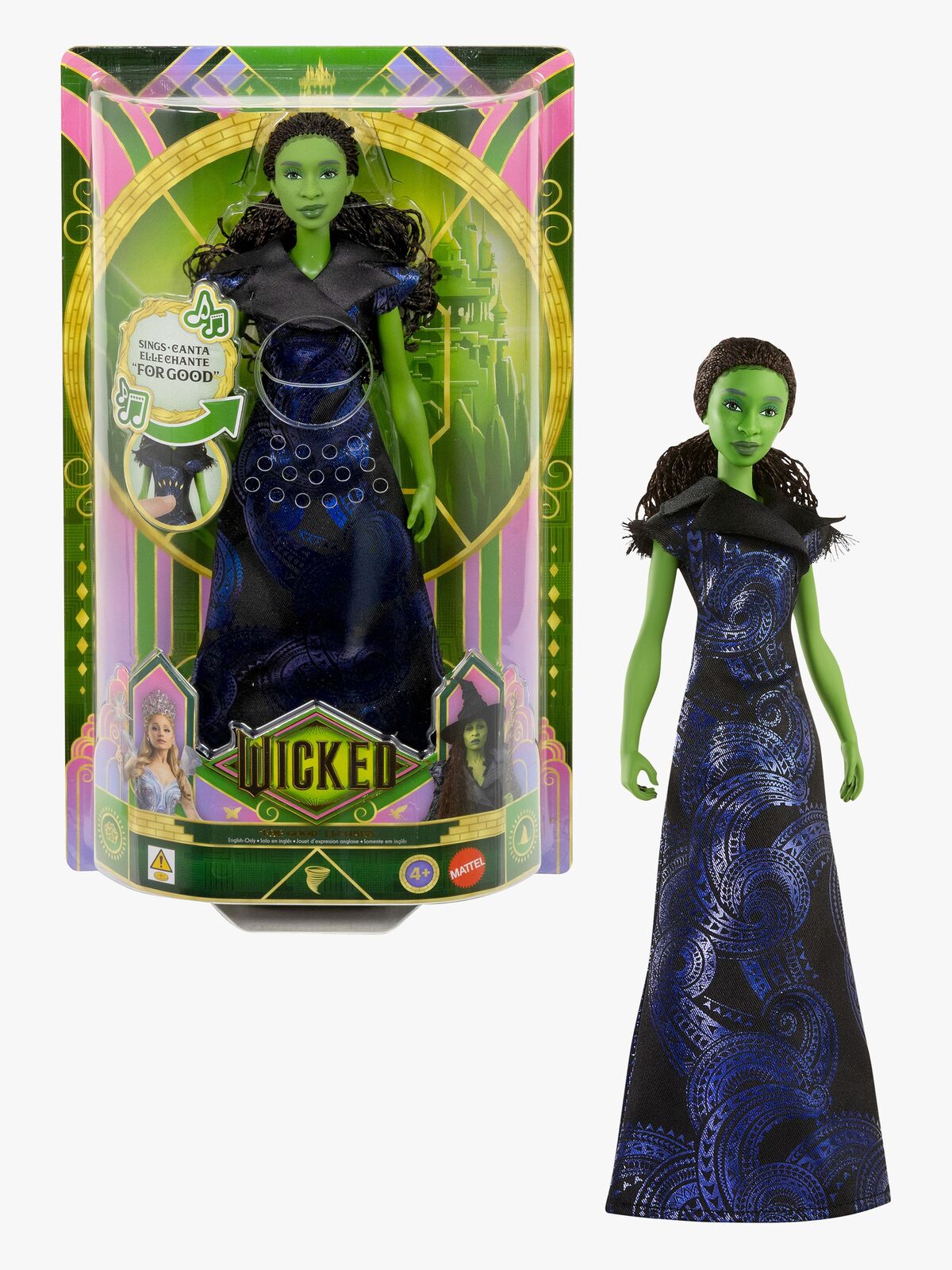 Wicked Sjungande Docka Elphaba