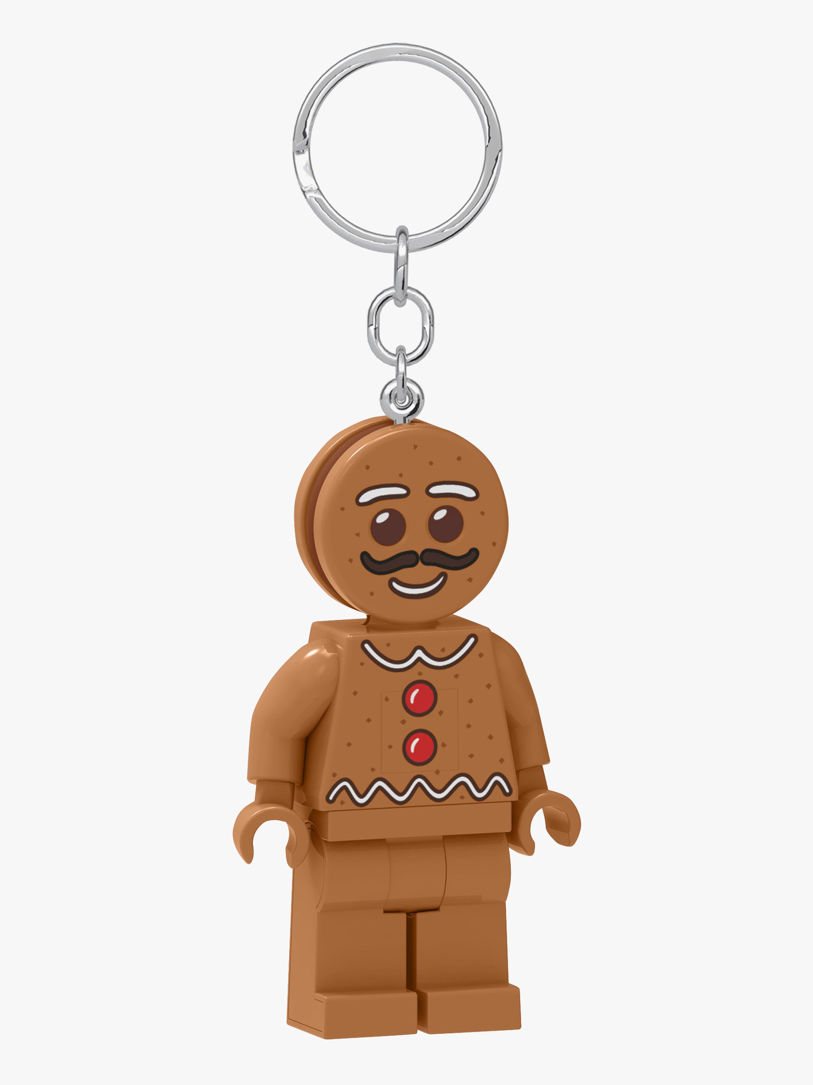 LEGO Iconic Gingerbread Man Nyckelring med LED-ljus