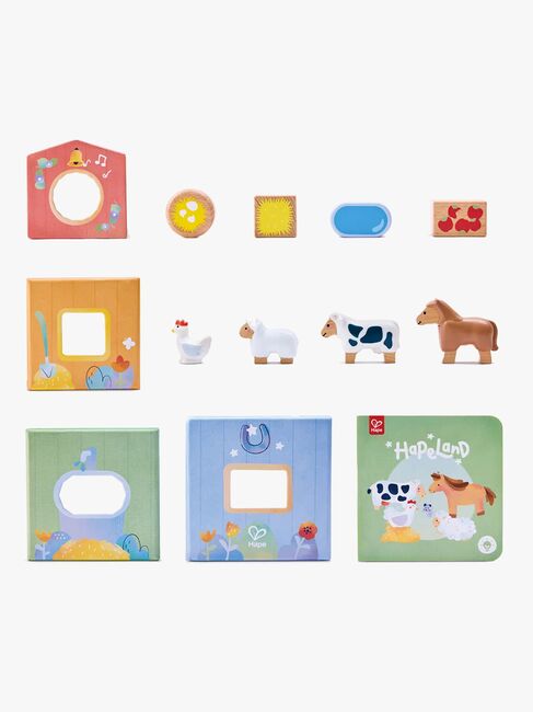 Hape Sagobok med Lekset The Happy Stables