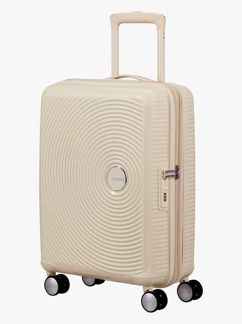American Tourister Soundbox Spinner Resväska 35,5-41L, Coconut Sand