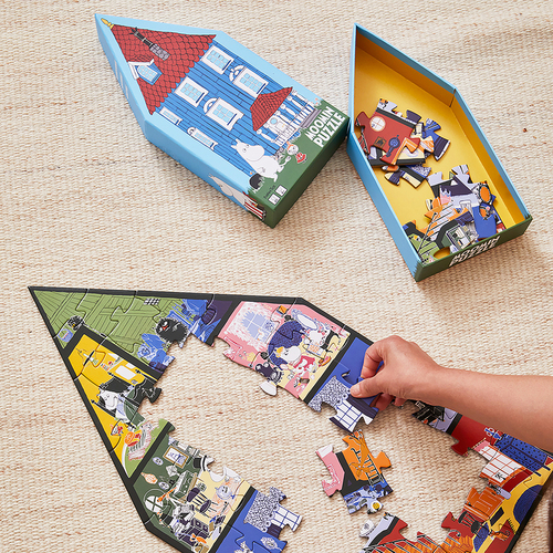 Mumin House Deco Pussel 40 Bitar