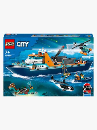 LEGO City 60368 Polarutforskare Och Skepp