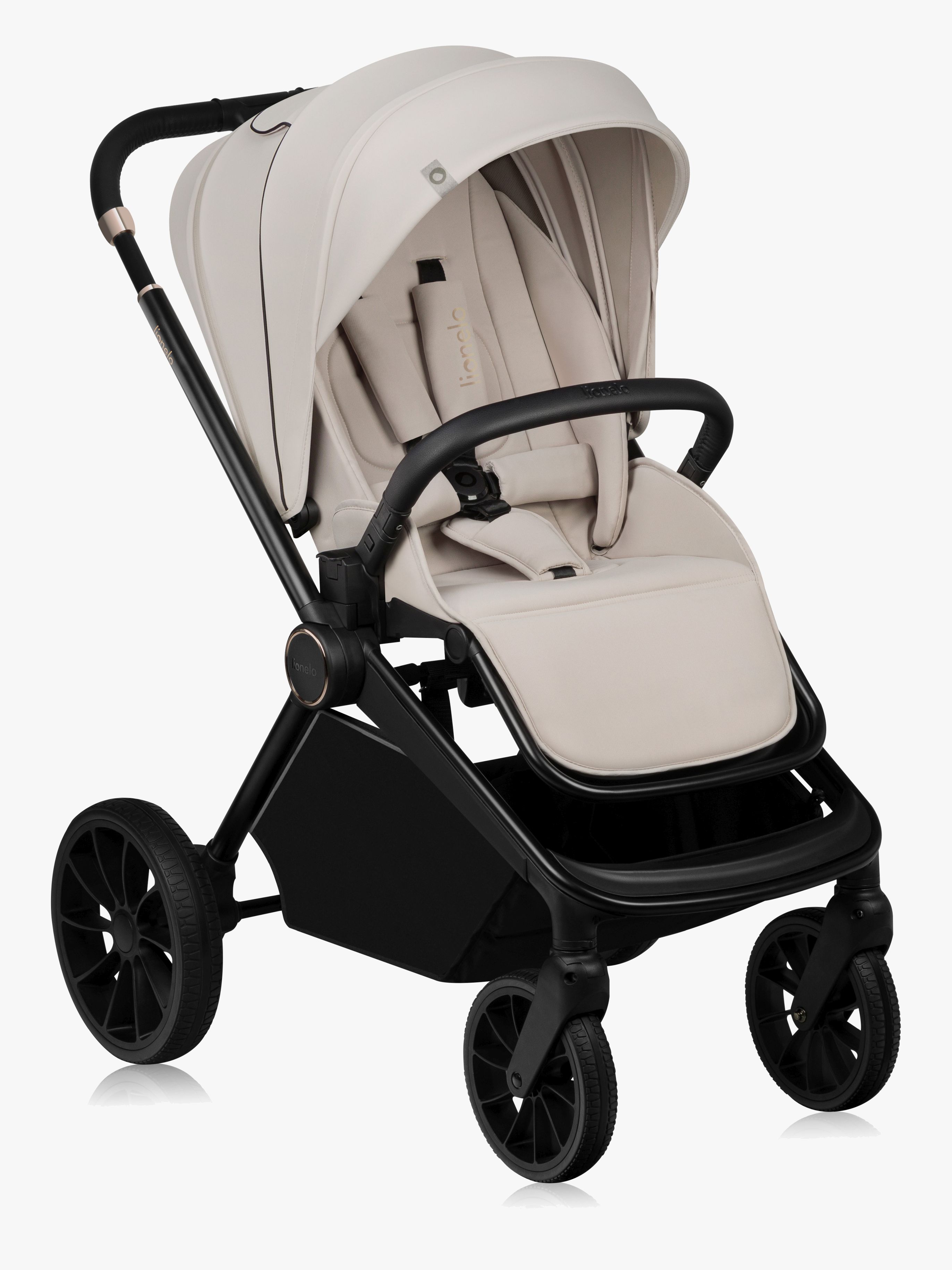 Lionelo MIKA Plus Sittvagn – vändbar sits, fullt liggläge, 0–22 kg