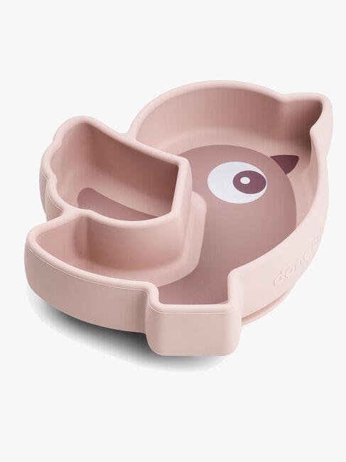 Done By Deer Stick & Stay Silikontallrik Birdee, Powder