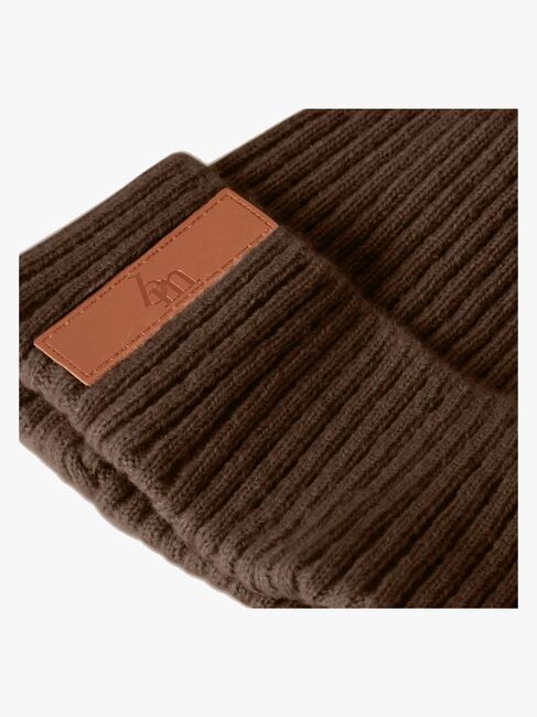 BabyMocs Stickad Mössa, Brown