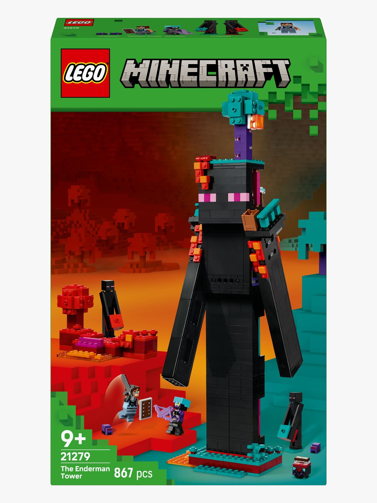 LEGO Minecraft 21279 Endermantornet