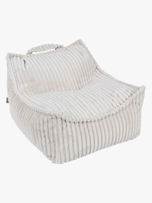 Meowbaby Churros Saccosäck, Cotton Candy White