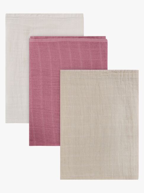 Pippi Muslinfilt 3-Pack, Mauve Orchid