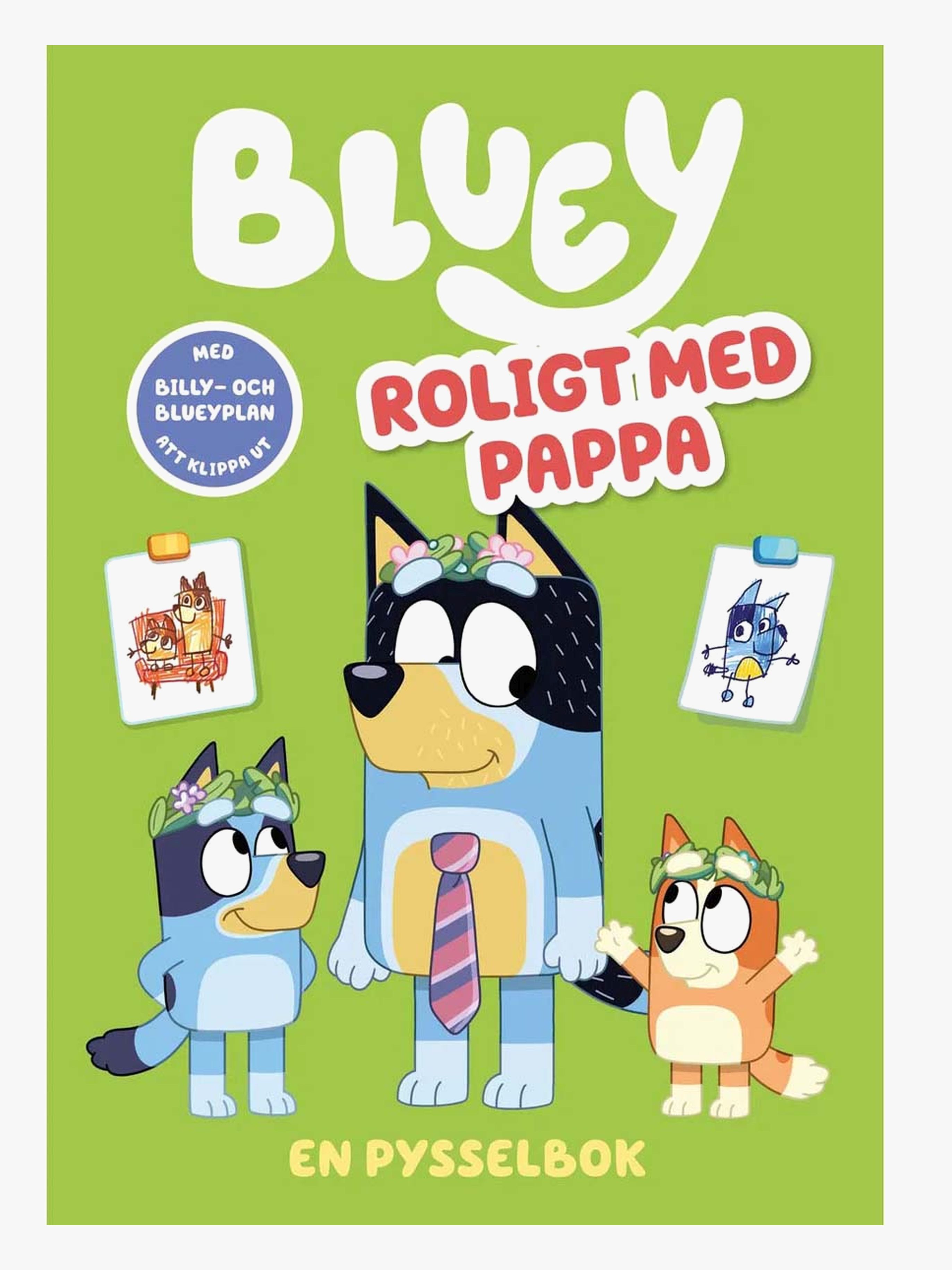 Bluey Pysselbok Roligt Med Pappa