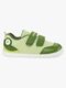 Viking Alv Paw 2V Barefoot Sneakers, Light Green/Green