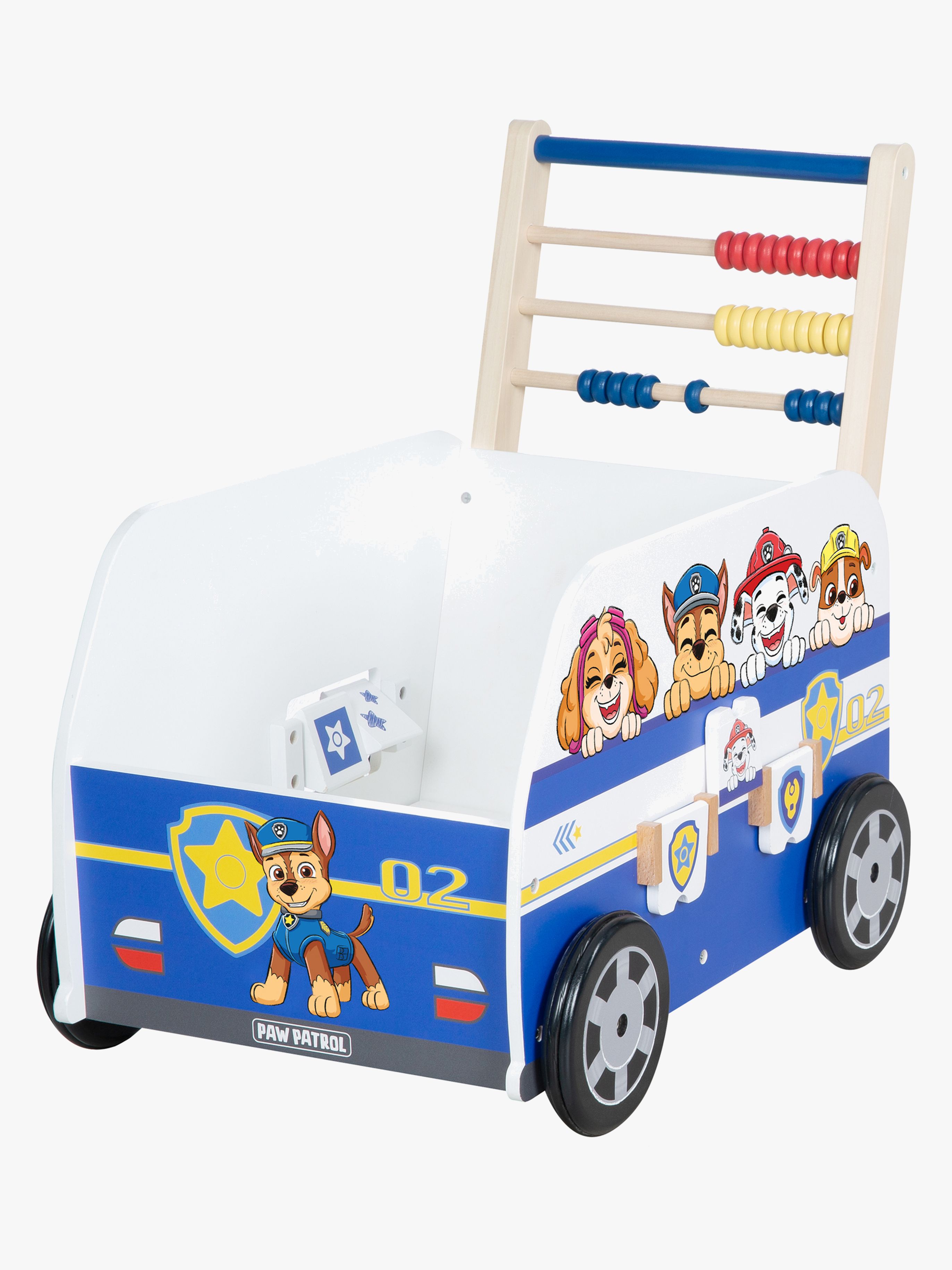 Paw Patrol Bully Push Bus Lära-gå-vagn