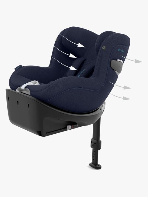Cybex Sirona Ti i-Size Plus Bilbarnstol, Nautical Blue