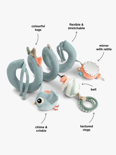 Done By Deer Celebration Aktivitetsleksak, Blå