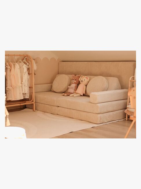 Shappy Play Byggbar Soffa 160x80 cm Manchester, Vanilla