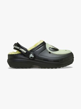 Crocs Classic Alien Kids Fodrade Tofflor, Black