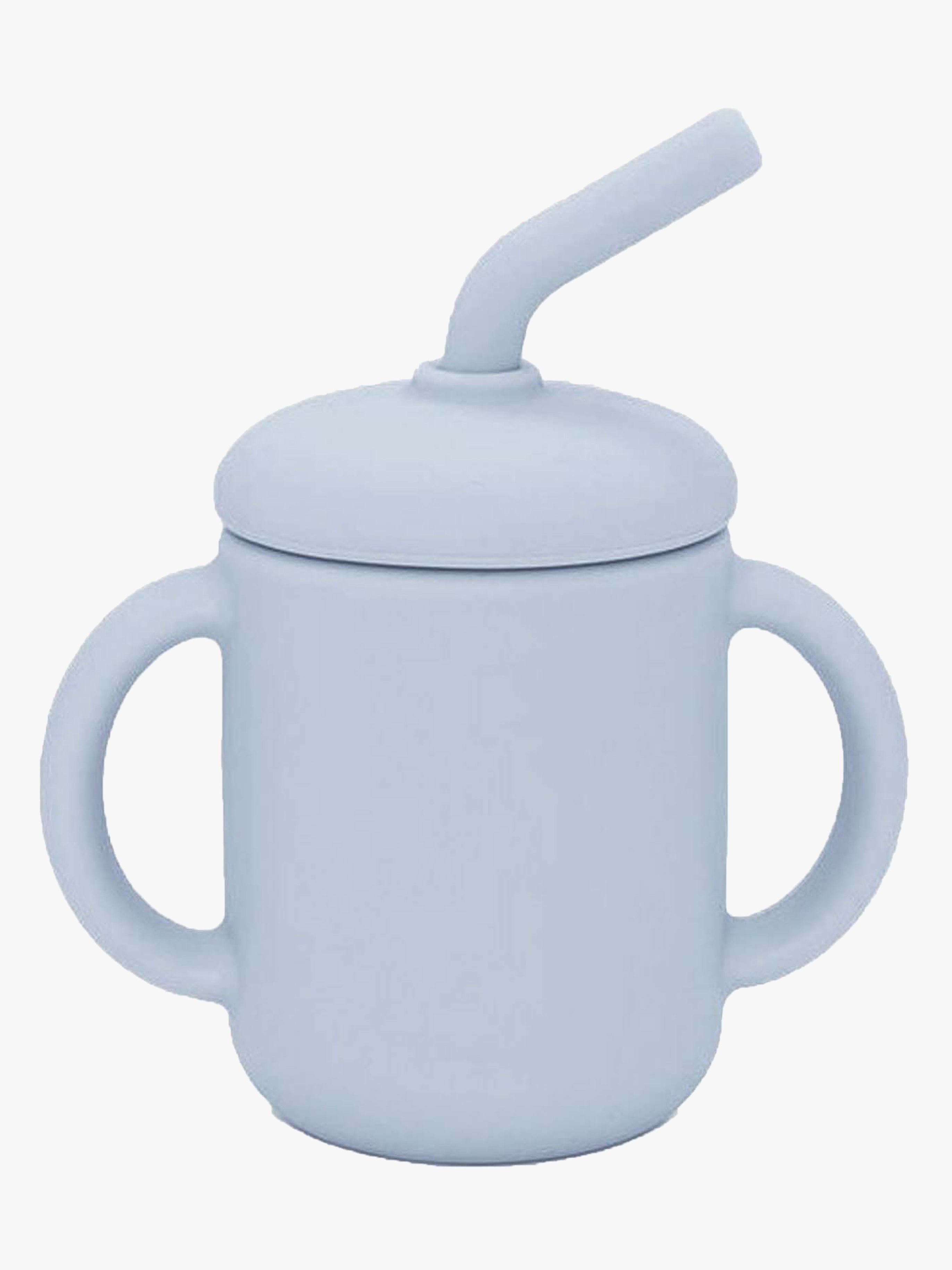 Summerville Sugrörsmugg Silikon, Cloud Blue