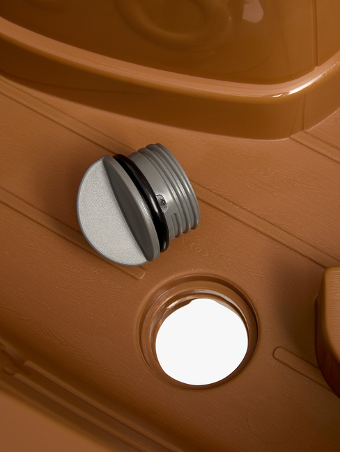 Fippla Vattenbord Pirat, Brun