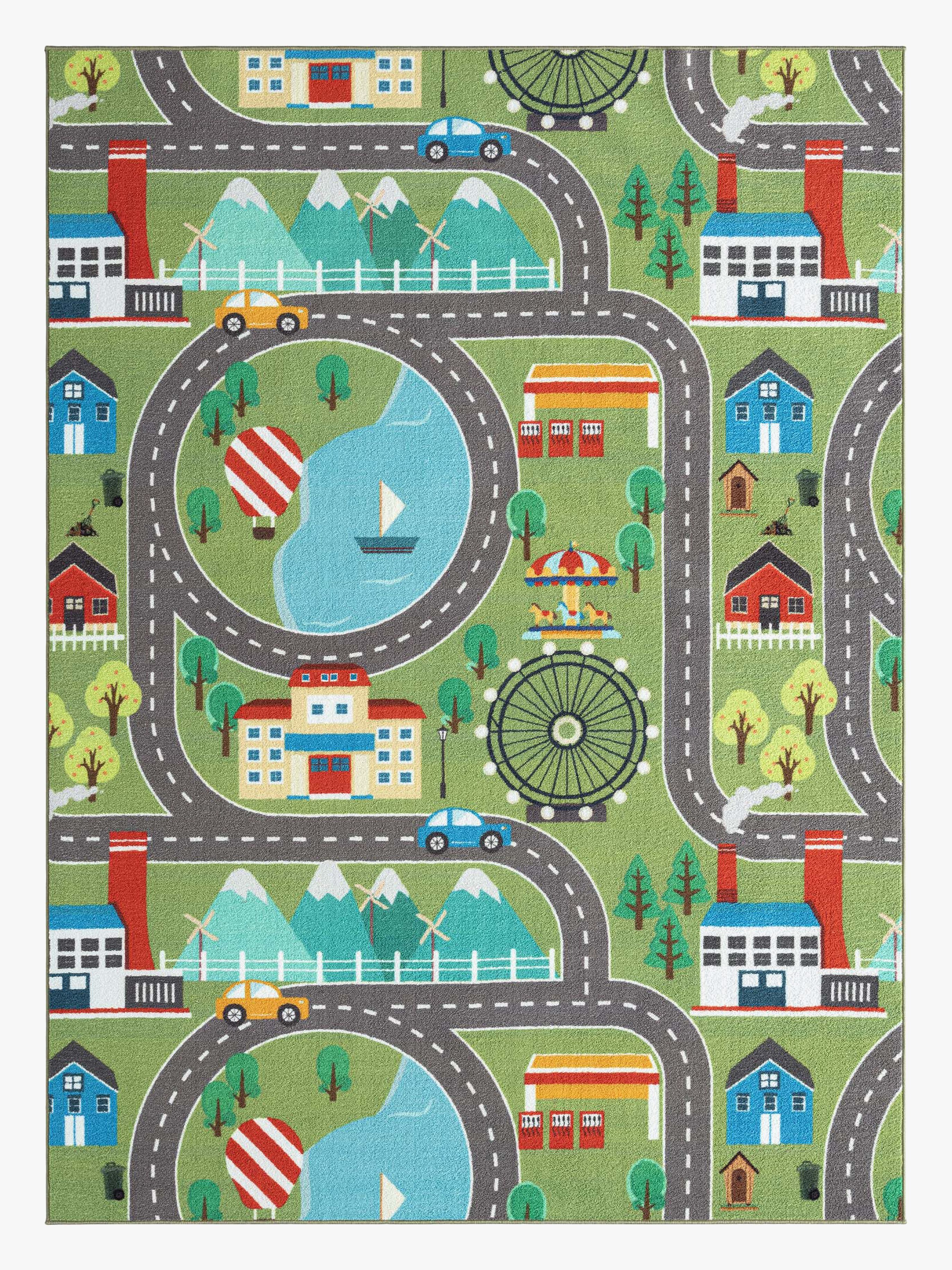 KMCarpets Vägmatta 120x160 cm, Grön