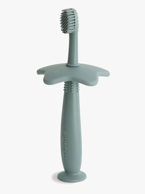 Mushie Star Lära-tandborste, Cambridge Blue