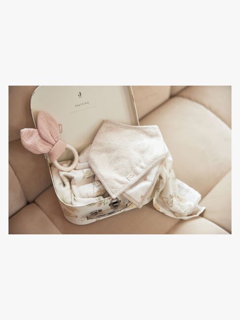 Jollein Bunny Ears Bitring, Wild Rose