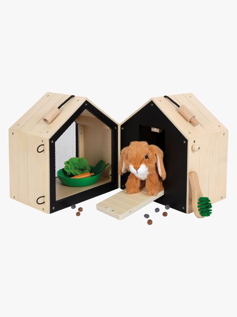 Small Foot Lekset Kanin med Bur & Hage