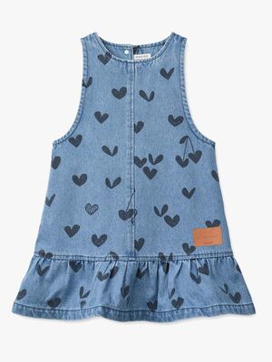 Liewood Angelica Denim Kleid, Sweethearts / Denim