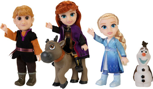 Disney Frozen 2 Små Äventyrsfigurer Giftset 15 cm