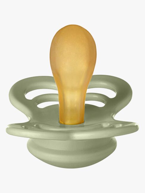 BIBS Supreme Napp 2-pack Latex Stl 2 Symmetrisk, Sage/Hunter Green