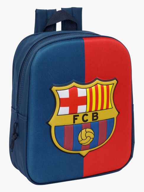 FC Barcelona 3D Mini Ryggsäck 6L, Blå/Röd