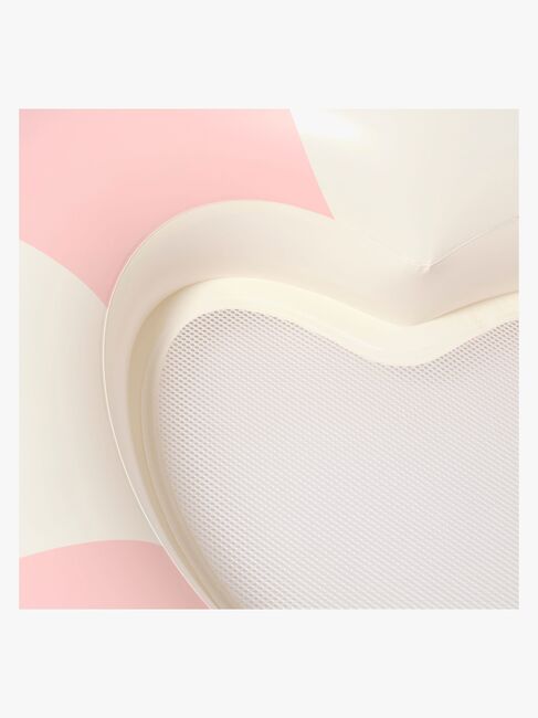 SUNNYLiFE Luxe Badring, Stole My Heart Pink Stripe