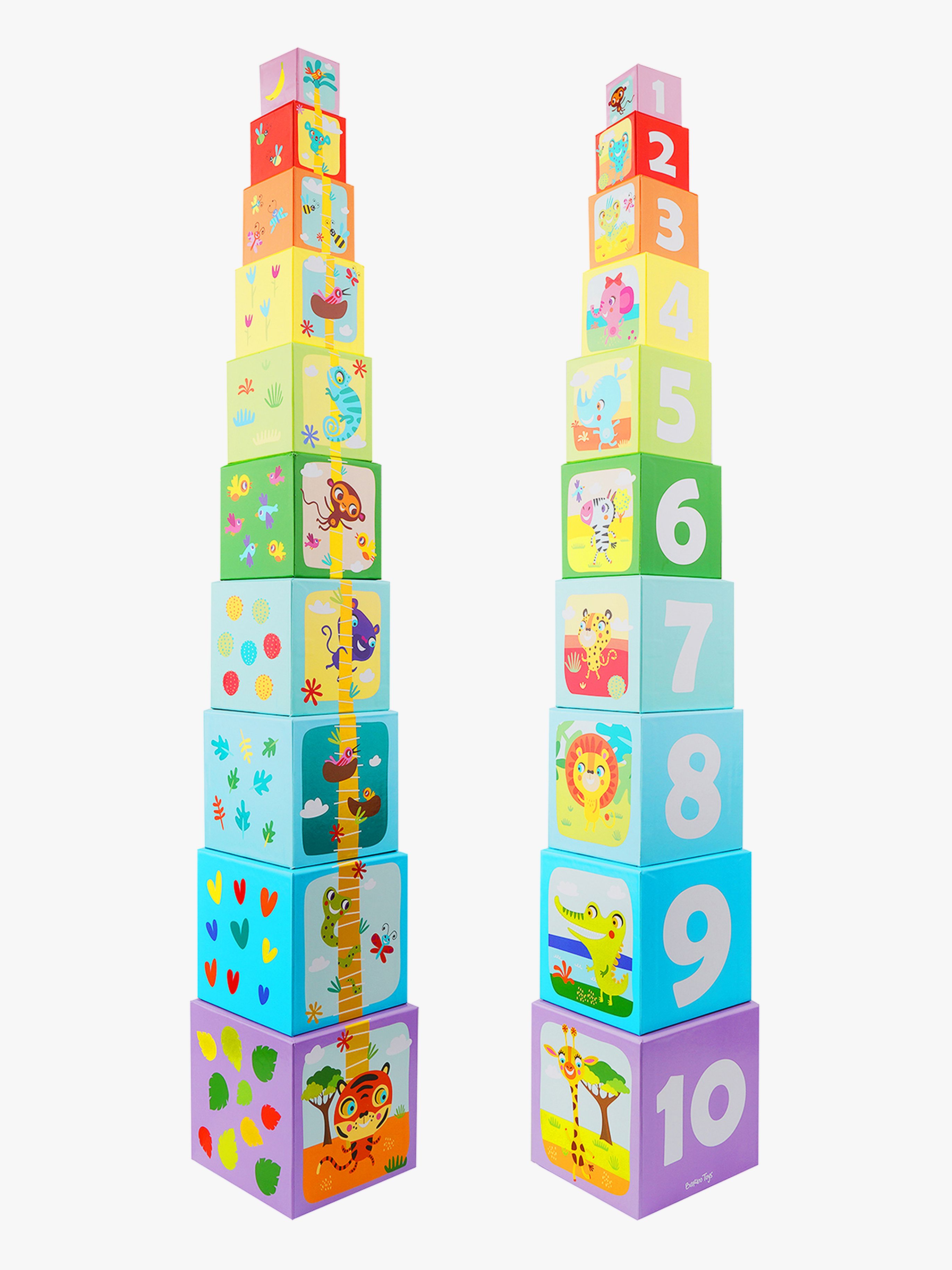 Barbo Toys Safari Friends Stapelklossar