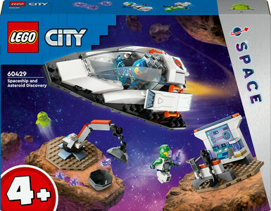 LEGO City 60429 Rymdskepp och asteroidupptäckt