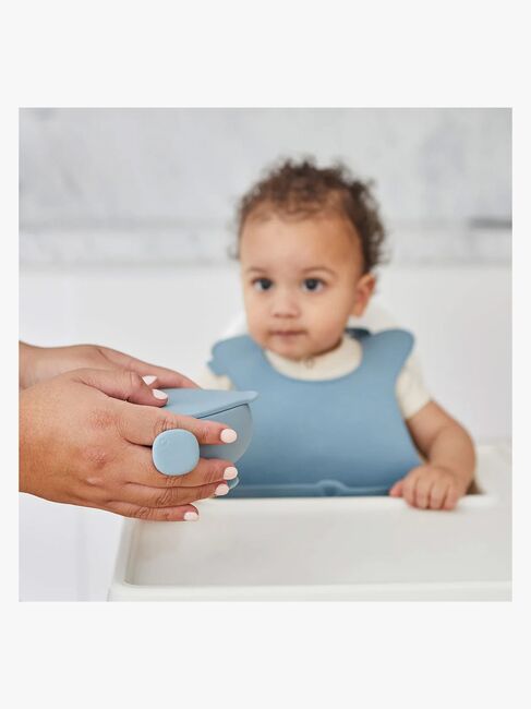 b.box Skål med Lock Silikon, Ocean