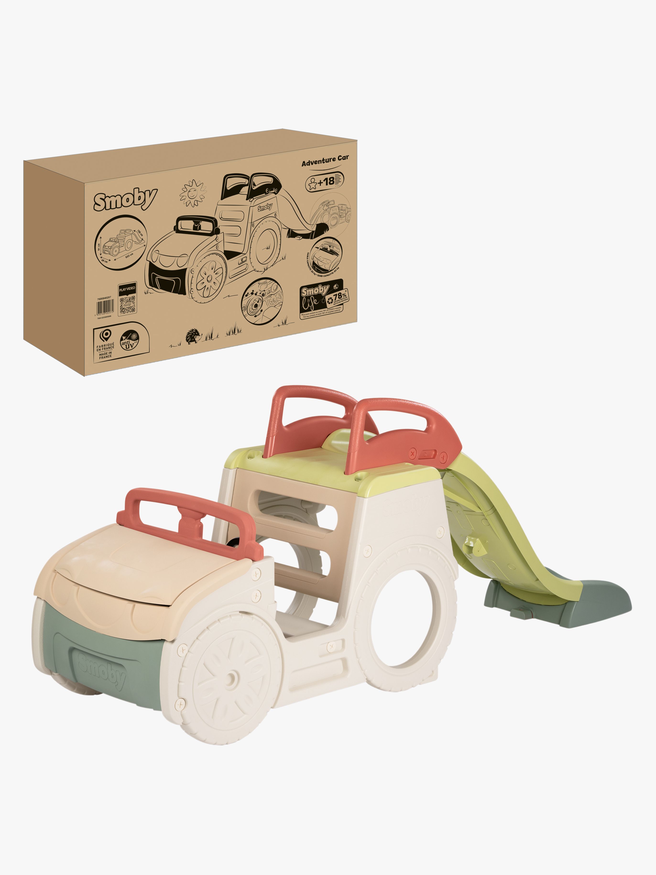 Smoby Life Adventure Car Rutschkana