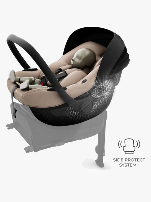 Kinderkraft I-LITE Babyskydd inkl. ENDURA SAFE FX Bas, Beige