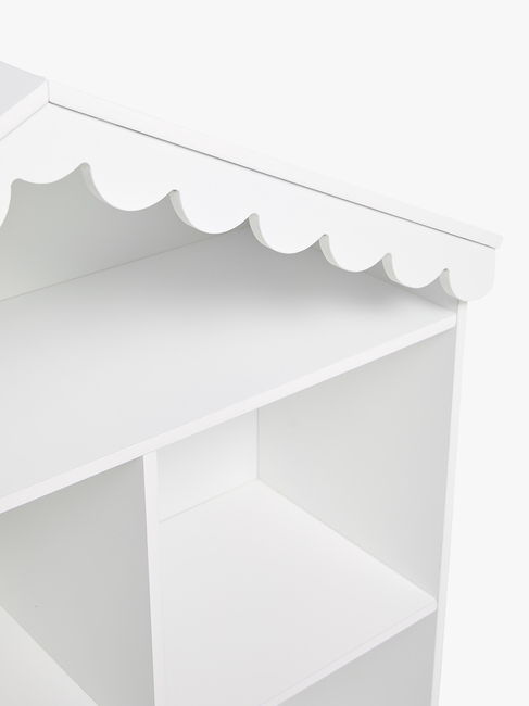 Alice & Fox Dune Bokhylla & Dockhus, White