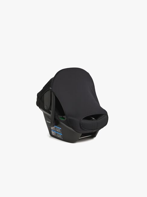 Beemoo  Elastiskt UV Solskydd Till Barnvagn & Babyskydd, Black