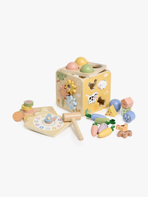 Tooky Toy Farm Box Aktivitetskube