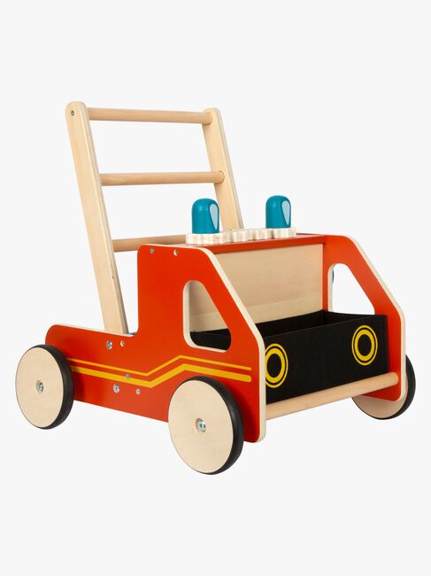 Small Foot Lära-gå-vagn Brandman