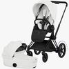 Cybex ePriam Style Duovagn, Matt Black/Off White